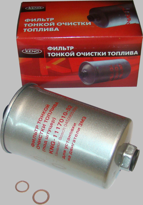 Фильтр топливный ГАЗ 3302 405 под резьбу KENO