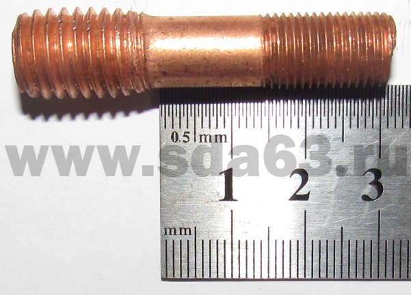 Шпилька ремонт. М10/12*1*30 коллектора ГАЗ 2410