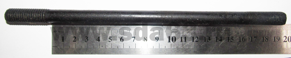 Шпилька головки блока  ГАЗ 402, 511  М12*1,25*190 (уп. 10 шт.)