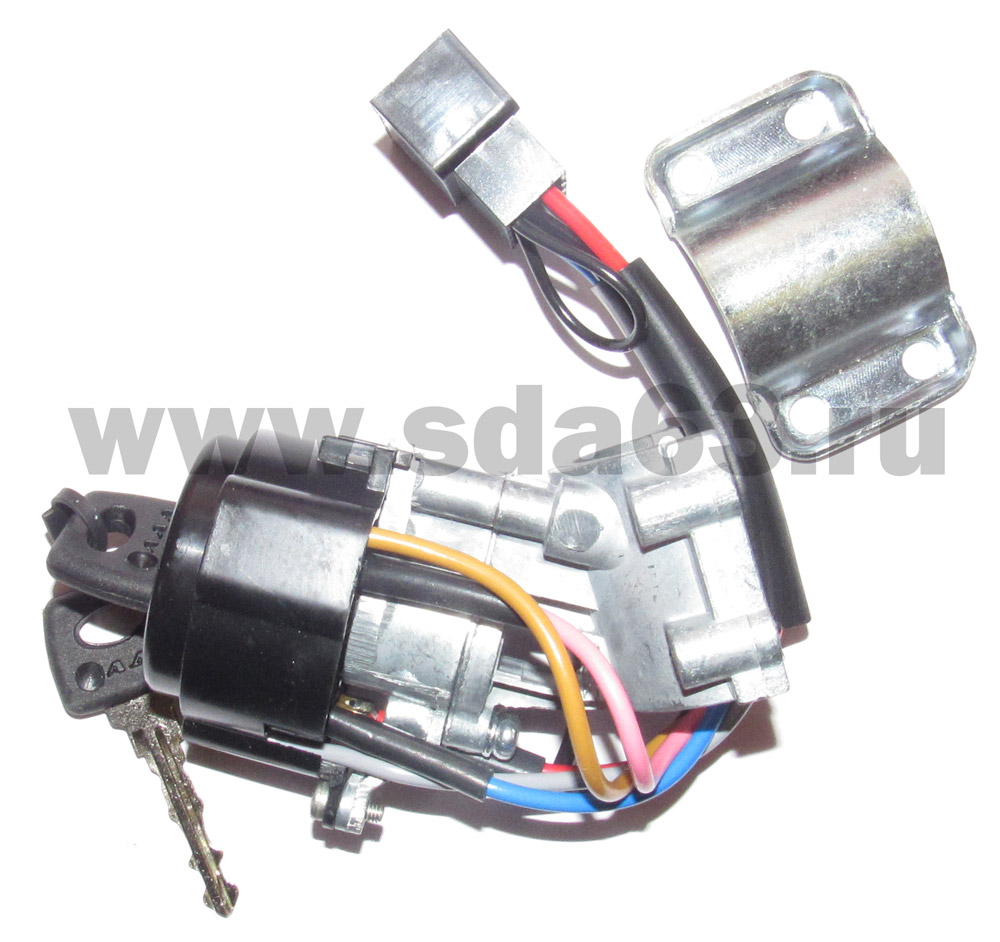 Замок зажигания ГАЗ 3302 7 конт.  "Noks" г.Димитровград (под 4 болта)