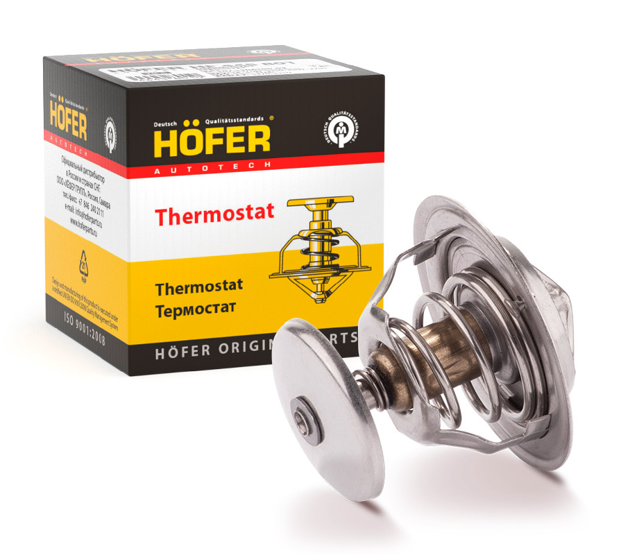 Термостат ГАЗ 3302  82 С  HOFER