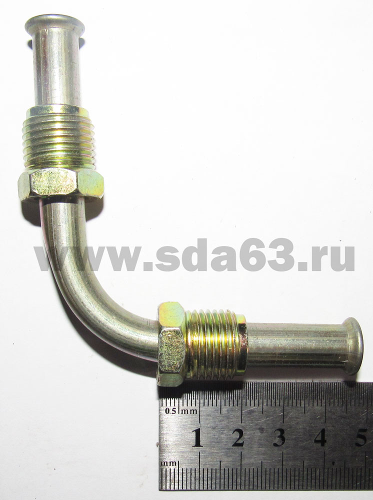 Наконечник шланга ГУР ГАЗ 2217, 3110 штуцер+штуцер (уп. 10 шт.)
