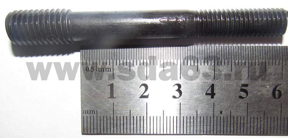 Шпилька ремонт. М8/10*1,25*58 выпуск. коллектора ГАЗ 406 (10шт)