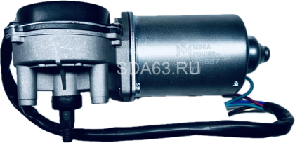 Эл.двигатель ст/очистителя Газель-Бизнес (аналог BOSCH) 370-19-020 MEGAPOWER