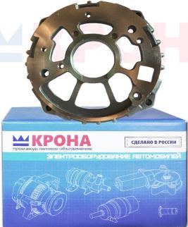 Крышка генератора ВАЗ 1118, 2170 задняя алюмин.  (к ген. 9402-14 КЗАТЭ) КРОНА г.Самара