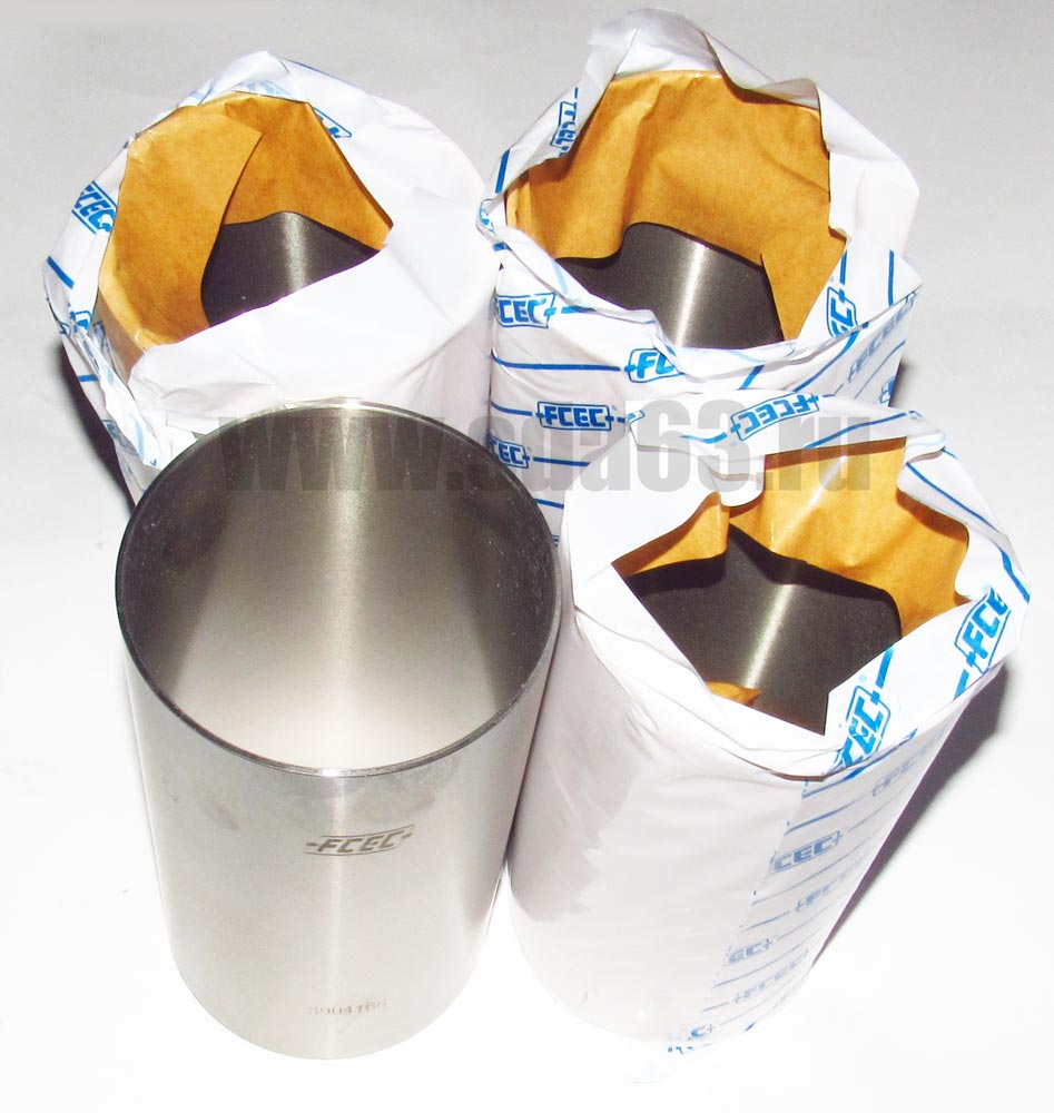 Гильза цилиндров ГАЗ 33106 Валдай, ПАЗ дв. Cummins 3.8 (к-т 4 шт.) ATRAC