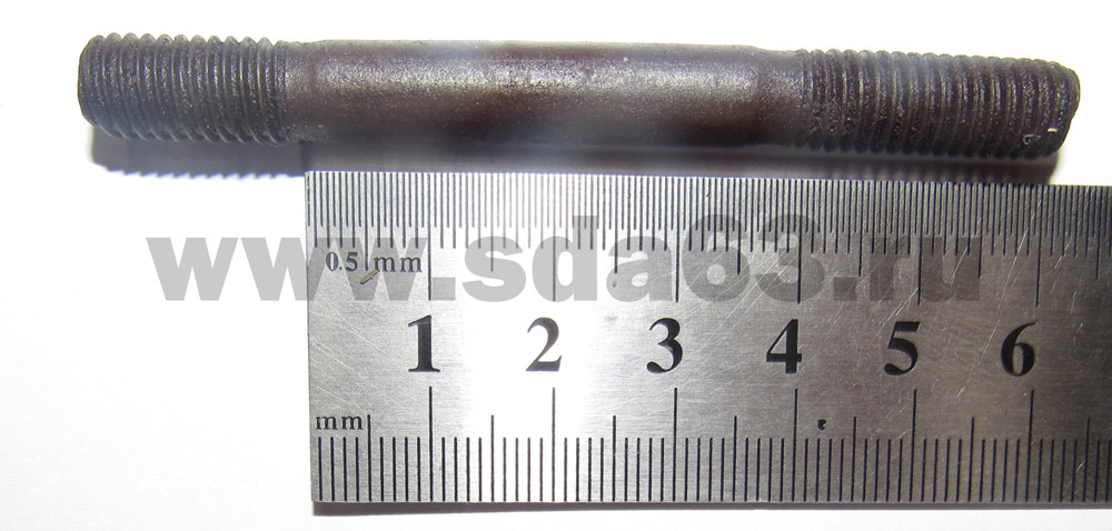 Шпилька М8*1,25*58 выпуск. коллектора ГАЗ 406 (25шт/уп)
