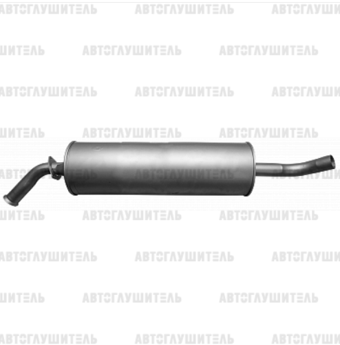 Глушитель ГАЗ 33106 Валдай Cummins Евро-3 Автоконтинент