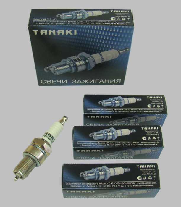 Свеча зажигания ВАЗ 2108-10 инж. 8 кл. LR15YC (4 шт.) TANAKI