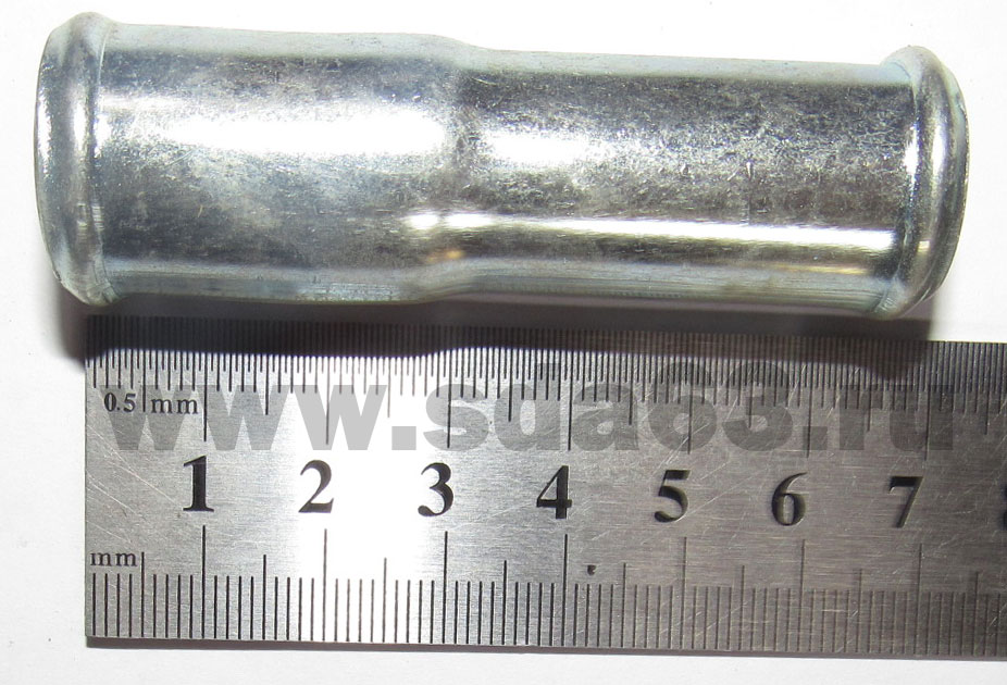 Переходник шлангов отопителя  18*20 мет.
