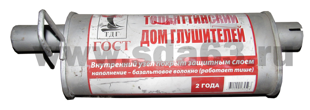 Резонатор ГАЗ 2705 406  КД ТД "Глушитель" Тольятти