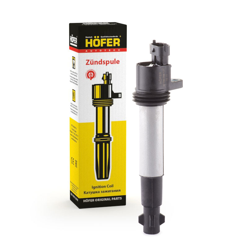 Катушка зажигания ВАЗ 2110-12, 1118, 2170 16 кл. (на свечу) HOFER