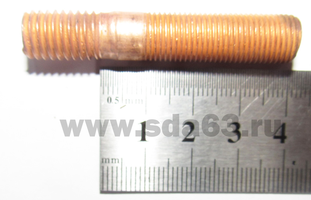 Шпилька М10*1*38 прием. трубы ГАЗ 3302 (25шт)