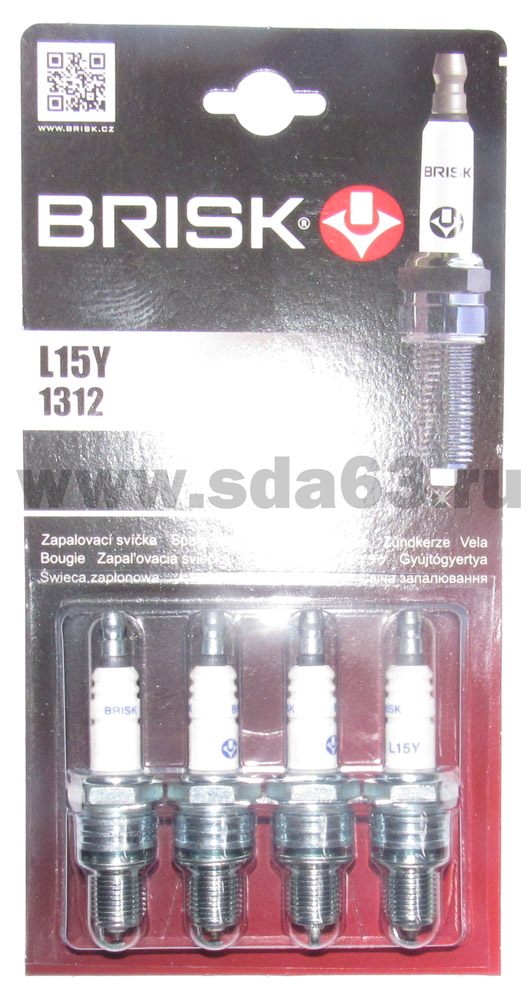 Свеча зажигания ВАЗ 2101-07 карб. (4 шт.) BRISK CLASSIC