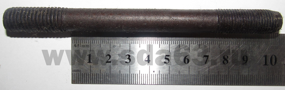 Шпилька головки блока М12*1,25*100 (уп. 10 шт.)