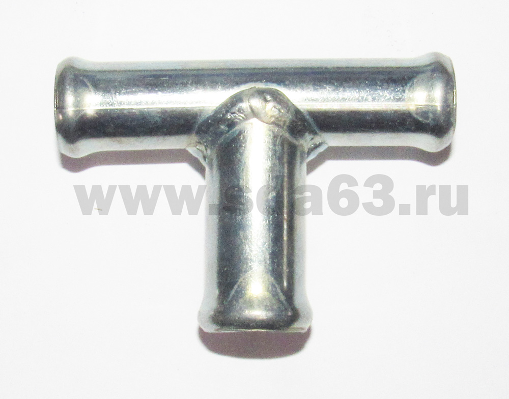 Тройник отопителя D16*16*18 мет.