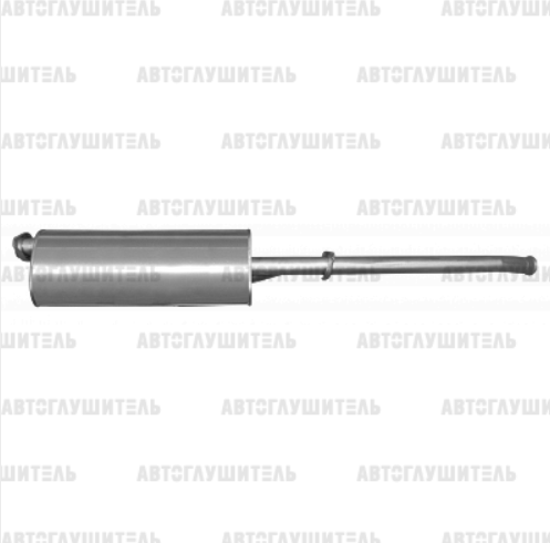 Глушитель Газель-Бизнес Cummins Евро-3 удл. ГОСТ