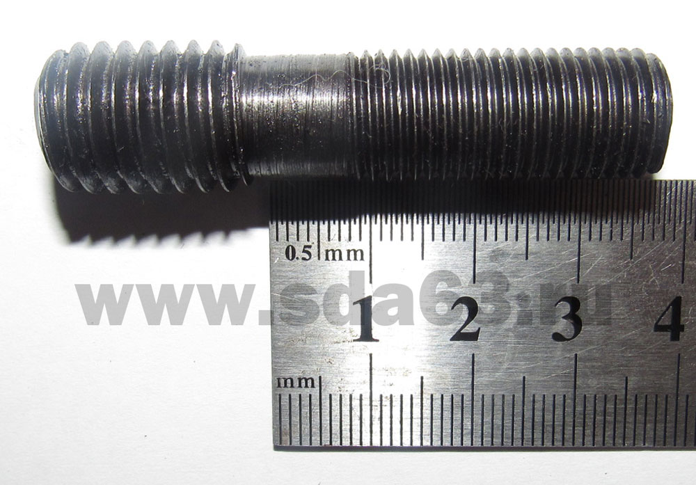 Шпилька М12/14*1,25*35 КПП ремонт. ГАЗ 3302