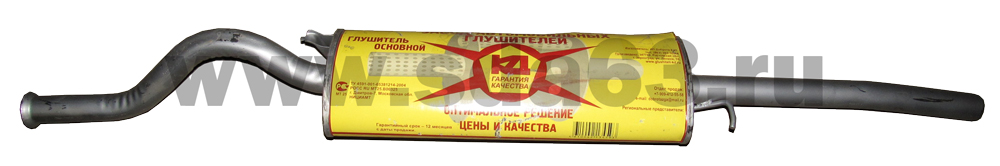 Глушитель ВАЗ 2110 до 2007г.  КД ТД "Глушитель" г. Тольятти