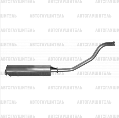 Глушитель ГАЗ 3302 40524 Евро-3  Автоконтинент