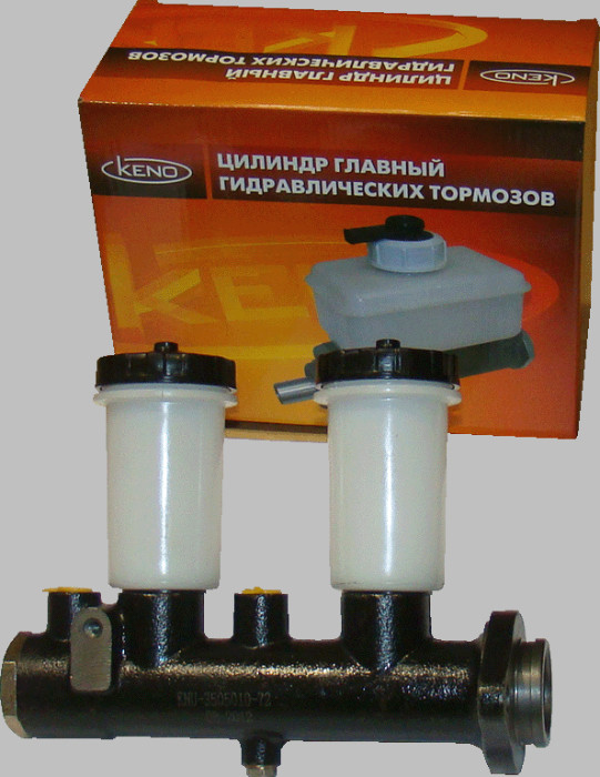 Цилиндр главный тормозов УАЗ 3151 2 бачка KENO