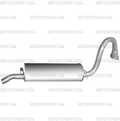 Глушитель ГАЗ 31105 Крайслер Автоконтинент