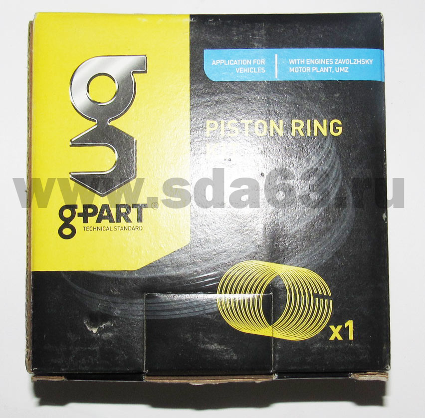 Кольца поршневые D 97,0 к-т  дв. УМЗ А-274 EvoTech Евро-4 G-part ГАЗ