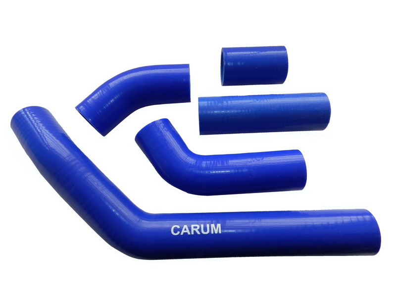 Патрубки охлаждения Газель дв. 4215 107 л.с. до 2010 г. (5 шт.) силикон CARUM
