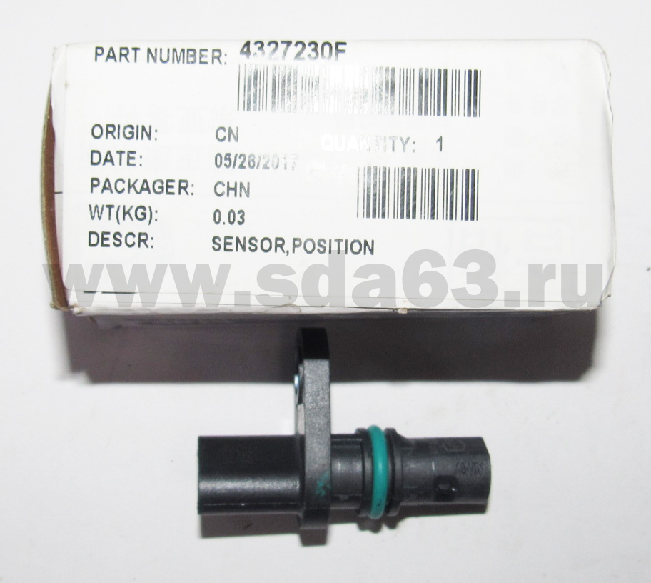 Датчик коленвала и р/вала Газель-NEXT дв. Cummins 2,8 Евро-4 оригинал (4307346) AUMAN