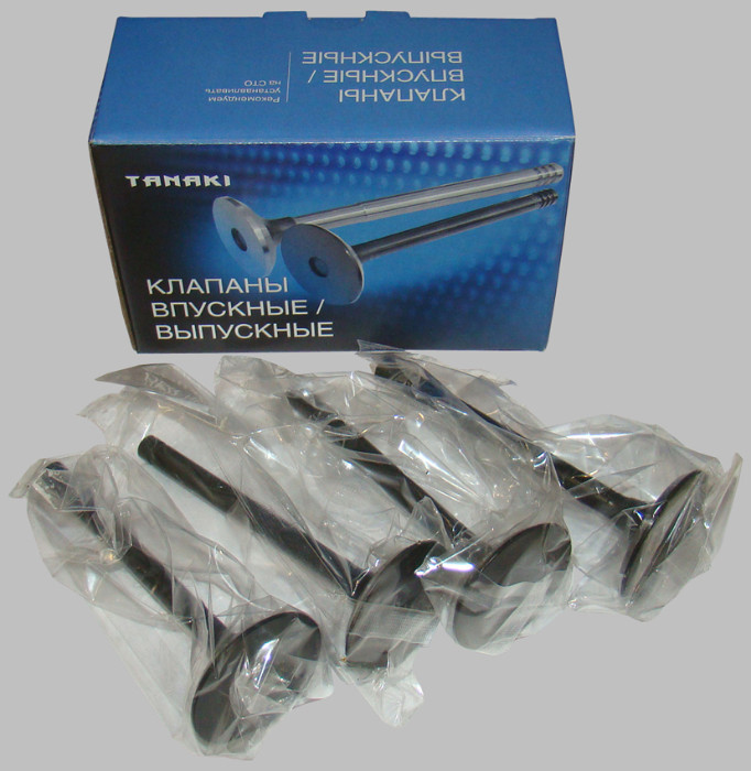 Клапан впускной ГАЗ 402 (к-т 4 шт.) TANAKI