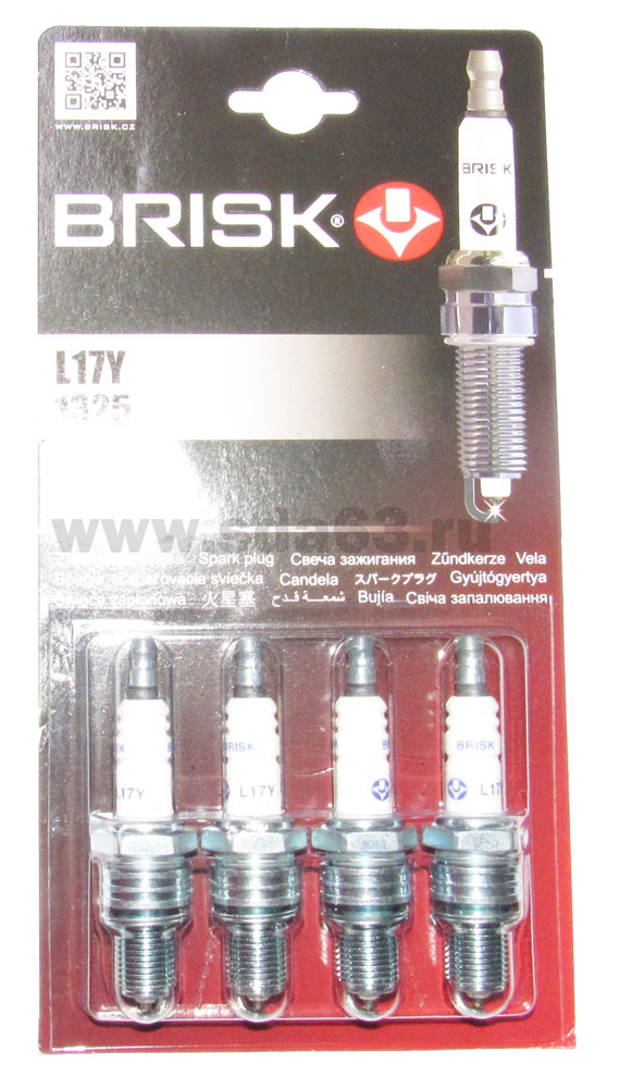 Свеча зажигания ГАЗ 406 (4 шт.) BRISK CLASSIC