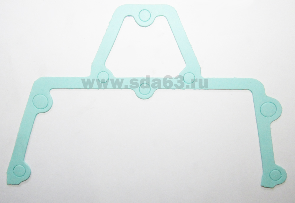 Прокладка задней  крышки ГБЦ ГАЗ 40624 Евро 3 зелёная (1,0) 