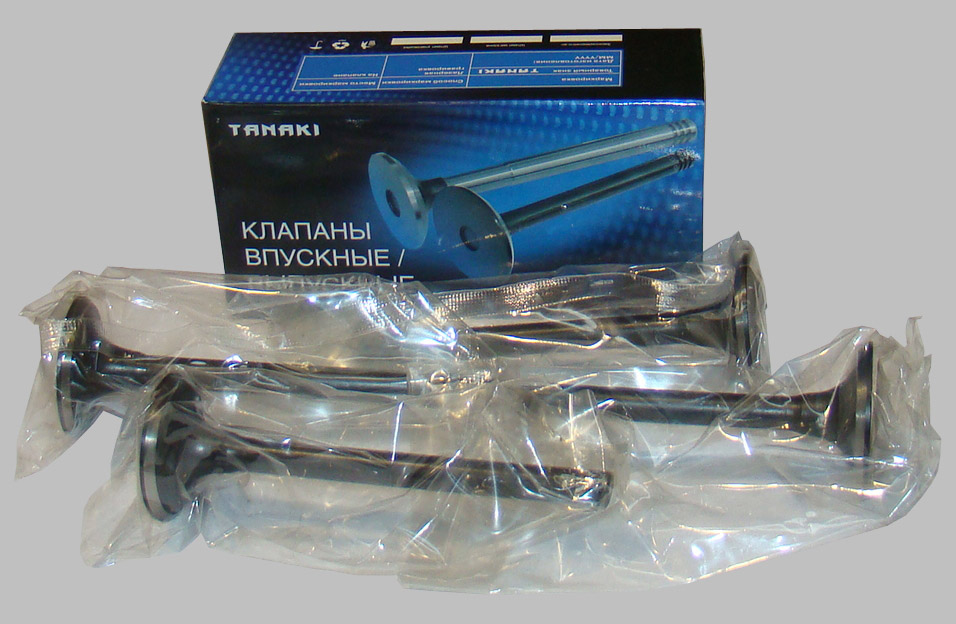 Клапан выпускной ГАЗ 402 (к-т 4 шт.) TANAKI