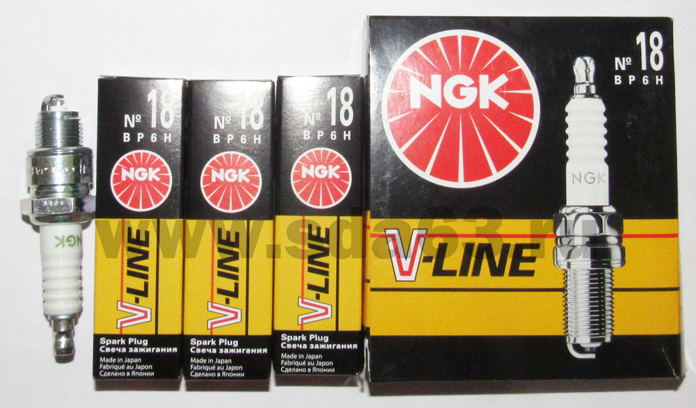 Свеча зажигания ГАЗ 402 (4 шт.) NGK