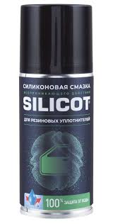 Смазка-аэрозоль для резиновых уплотнителей Silicot Spray, 150мл