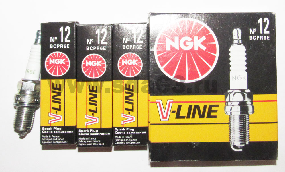 Свеча зажигания ВАЗ 2110-12 инж. 16 кл. (зазор 0,8) (4 шт.) NGK