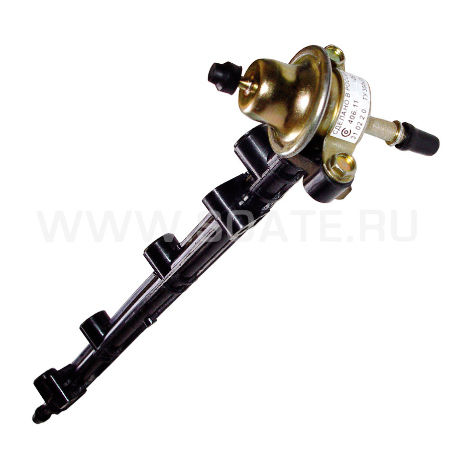 Топливопровод ГАЗ 3302 405, 31105 406 (клапан редукц., штуцер быстросъем) СОАТЭ