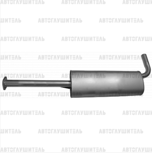 Глушитель ГАЗ 3302 УМЗ 4216, Крайслер Евро-3 удлин. (жесткий флянец) Автоконтинент