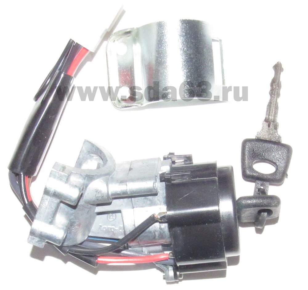 Замок зажигания ГАЗ 3302 7 конт. (под 2 болта) ГрандРиал