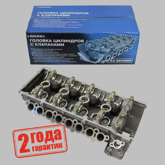 Головка блока УАЗ, ГАЗ дв. 40904, 40905 Евро-4, -5 (пятиопорная) TANAKI