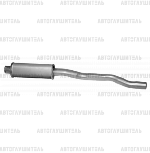 Резонатор доп. ГАЗ 3110 402 длин. Автоконтинент