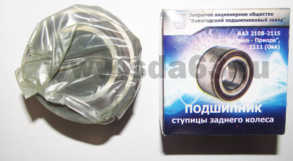 Подшипник задней ступицы ВАЗ 2108-15 VBF г. Вологда