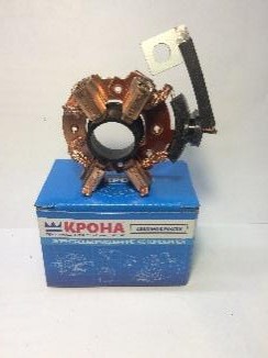 Траверса (щёточный узел) ГАЗ, УАЗ 402, 406 (для стартера 11 серии Прамо) КРОНА г.Самара