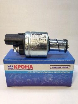 Втягивающее реле ВАЗ 2190 АКПП, МКПП (для стар.TS12E901, TS12E902 Valeo) 2 креп. отв. КРОНА г.Самара