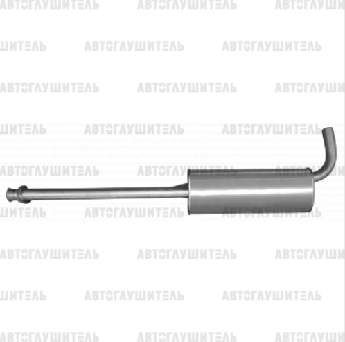 Глушитель Газель-Бизнес УМЗ 4216 Евро-3 ГОСТ