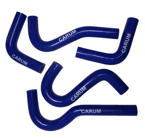 Патрубки отопителя Газель-Бизнес дв. УМЗ 4216 (5 шт.) силикон CARUM