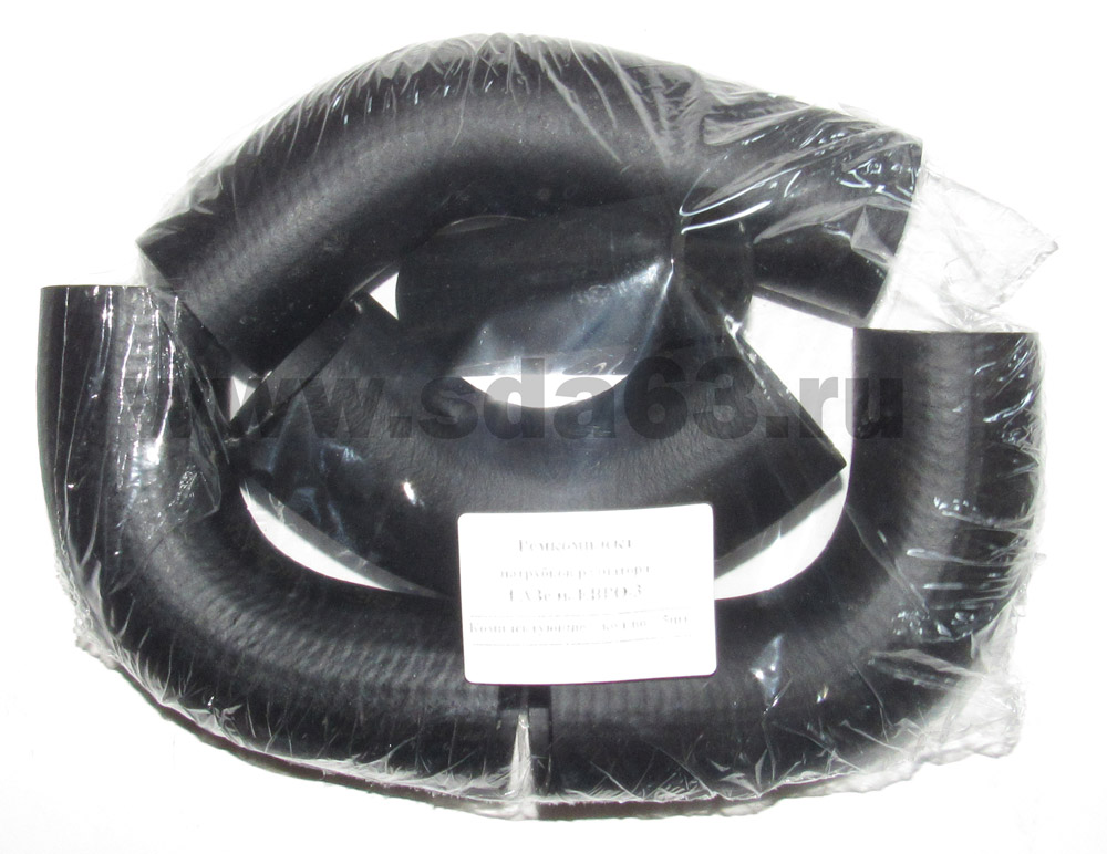 Патрубки охлаждения ГАЗ 3302 405 Е-3 (5 шт.) Рубилайн