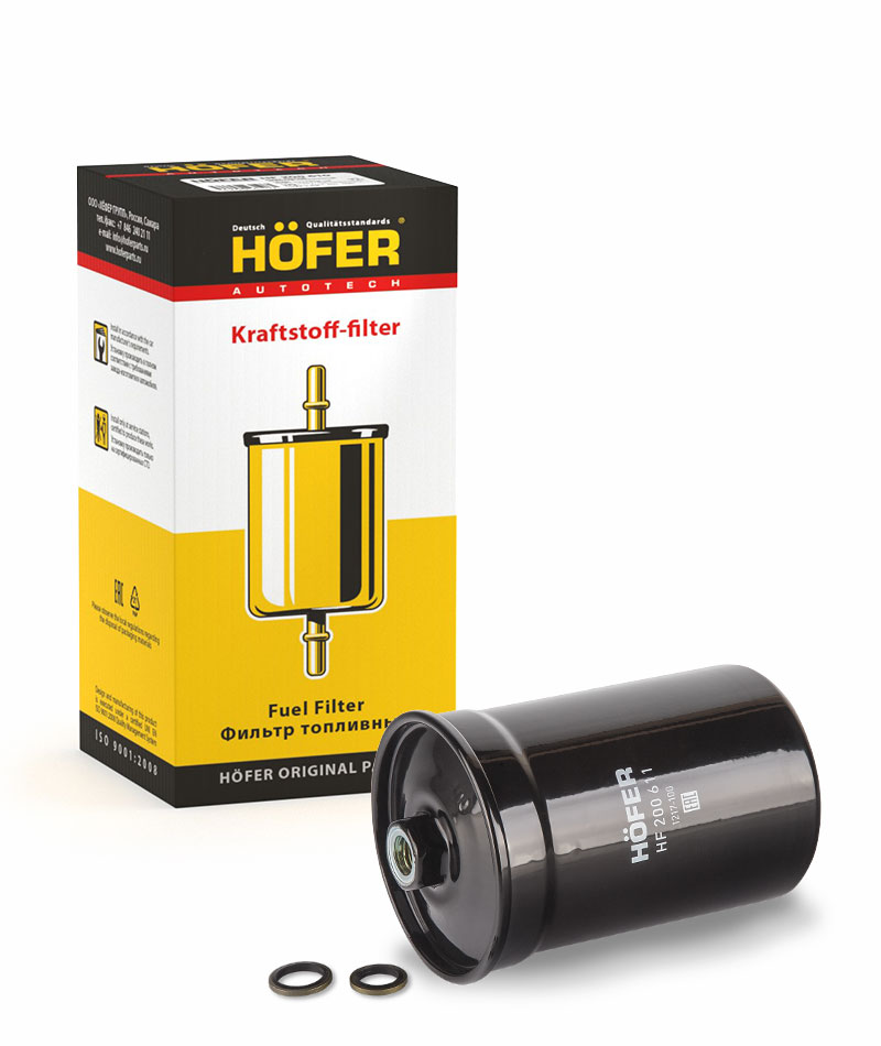 Фильтр топливный ГАЗ 3302 405 под резьбу HOFER