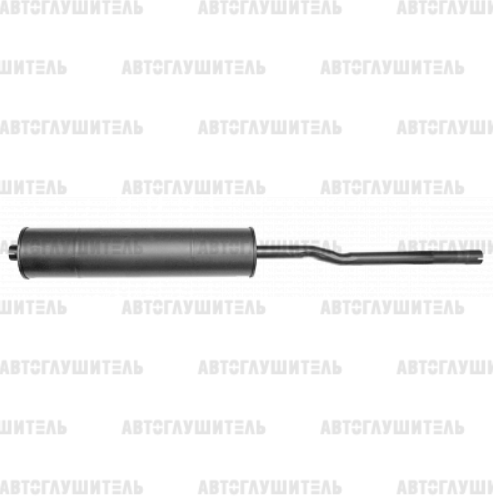 Глушитель ГАЗ 3302 МАК Люкс  Автоконтинент
