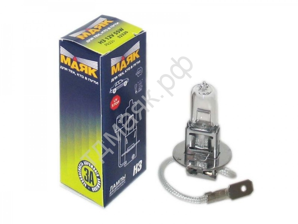 Лампа H3 12V 55W МАЯК